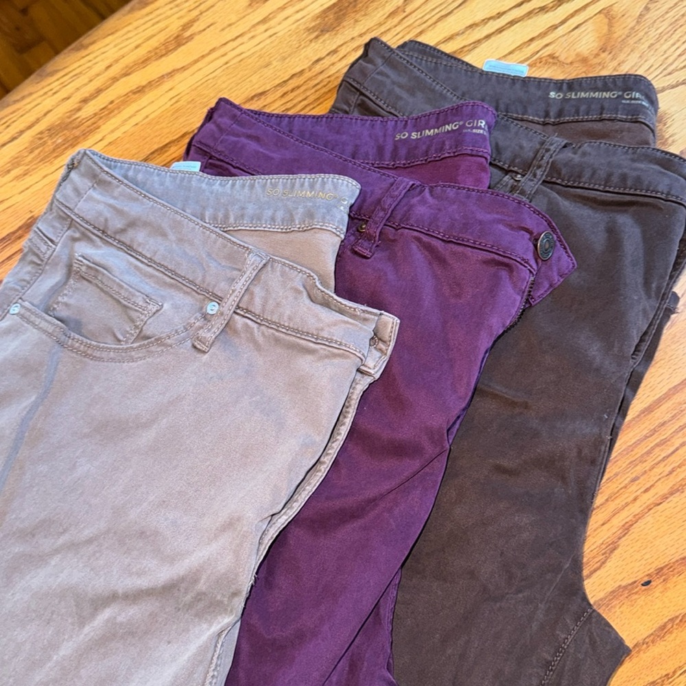 Chico’s So Slimming Girlfriend Slim Leg Ankle - US Size 14R, Chico’s Size 2.5R
